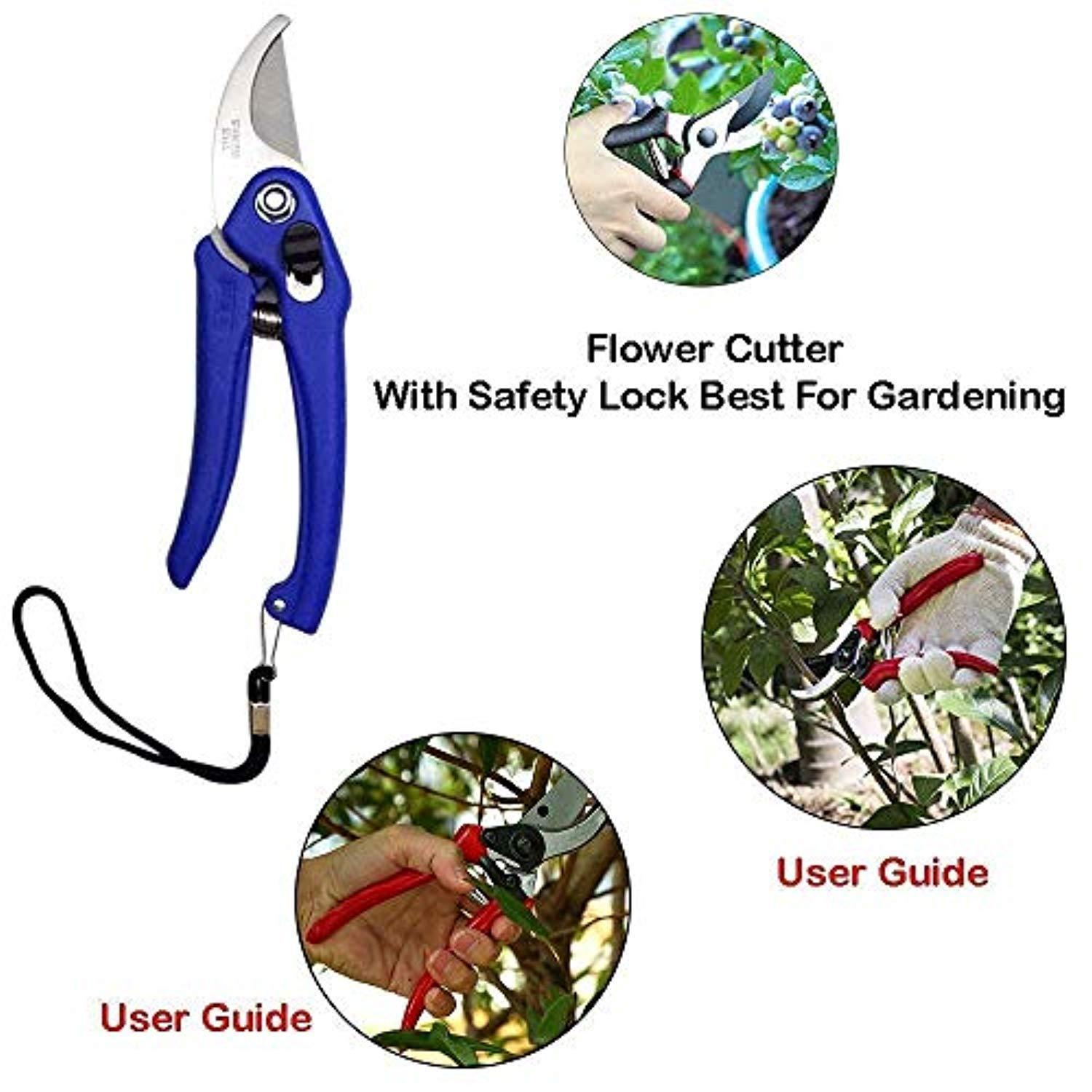 Gonowtoday Gardening Tools - Garden Gloves with Claws for Digging and Planting, 1 Pair Ergonomic Grip, Incredibly Sharp Secateurs